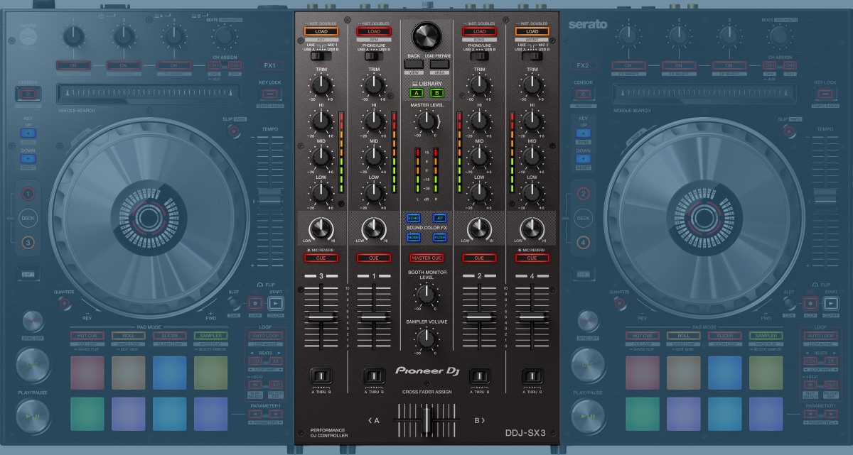 Pioneer DJ DDJ-SX3 Serato DJ Pro Controller Review And Video