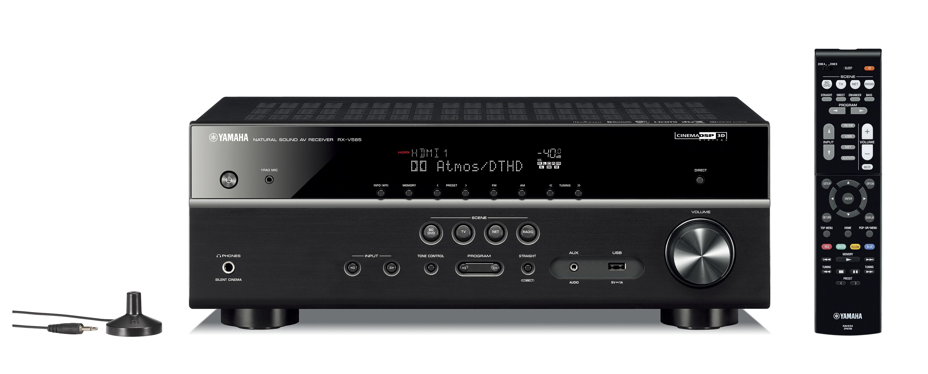 RX-V585 - Overview - AV Receivers - Products - Home Audio - Audio