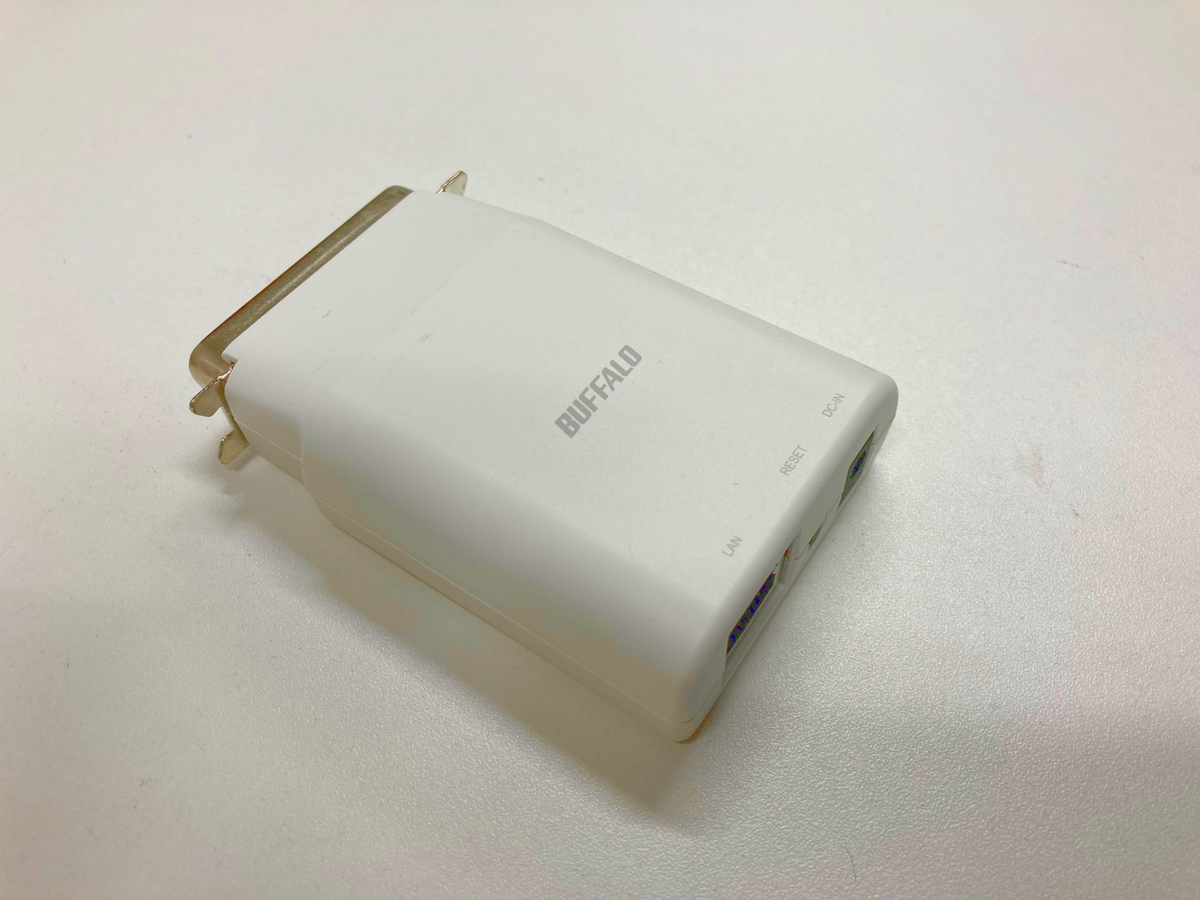 プリントサーバ（Buffalo LPV4-TX1）の設定メモ | TechNote