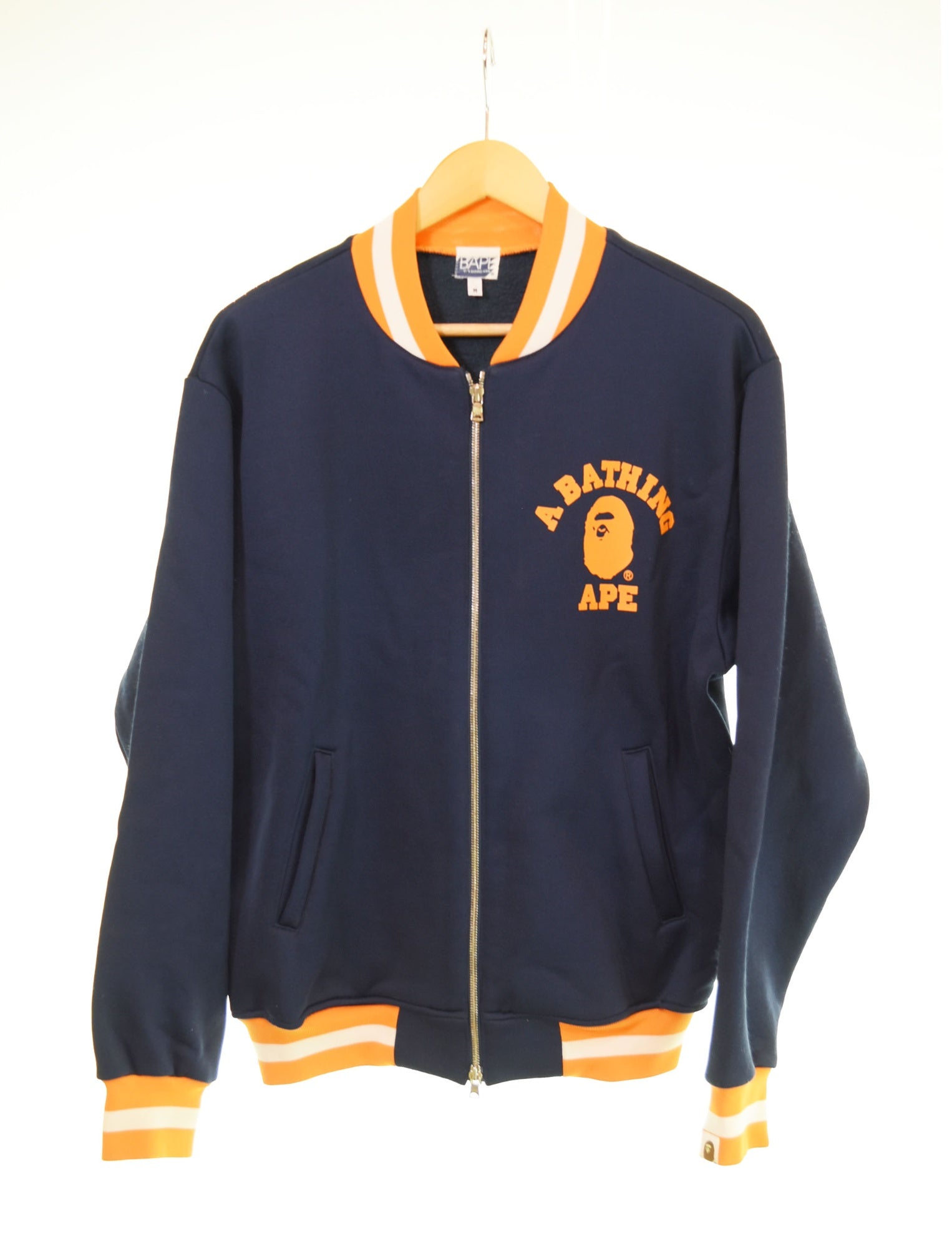 アベイシングエイプ A BATHING APE BAPE スウェット スタジャン