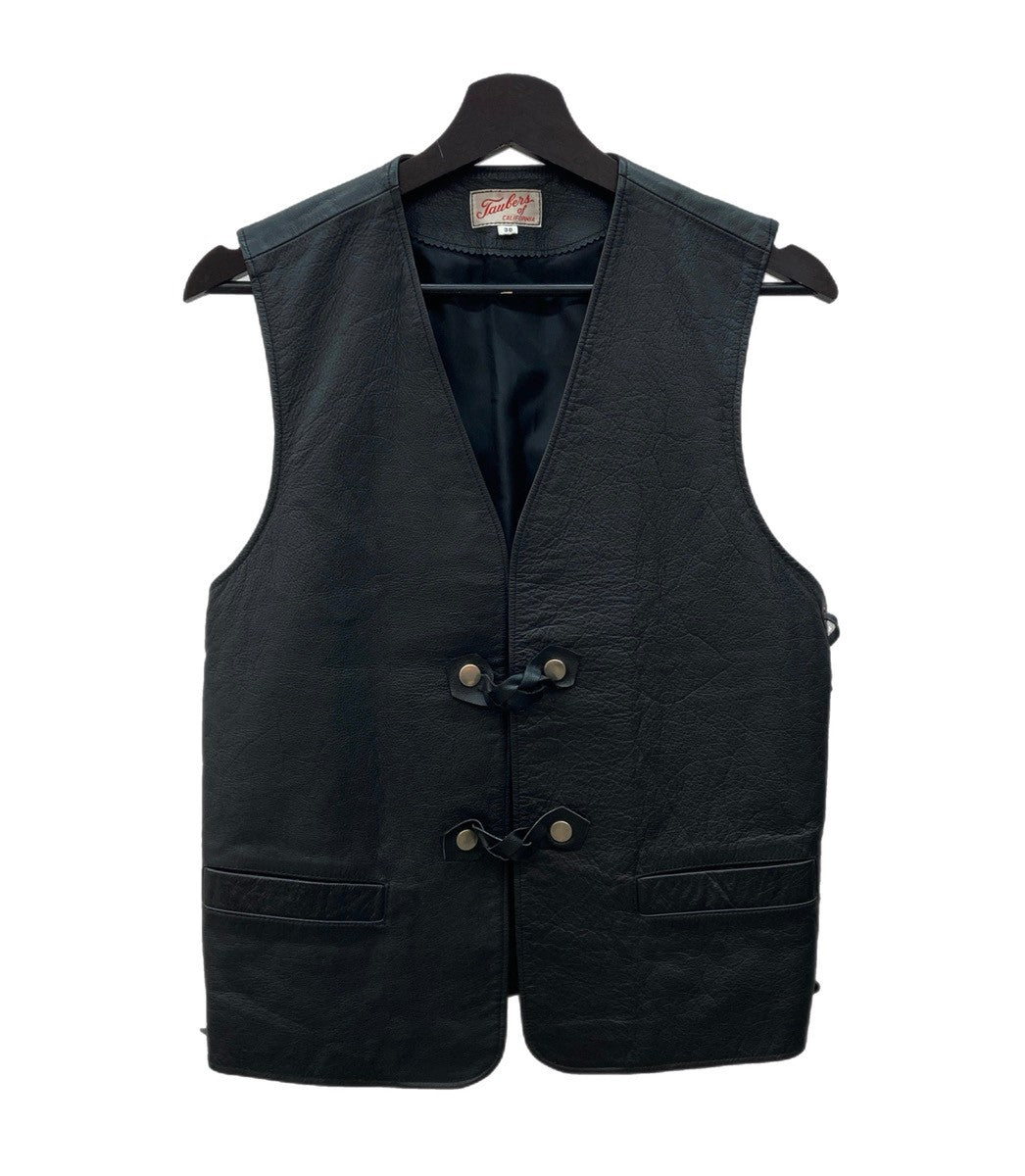 ヴィンテージ vintage TAUBERS OF CALIFORNIA レザー ベスト Leather