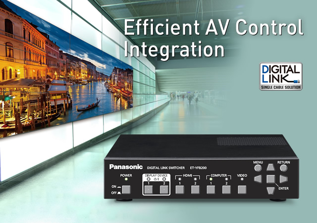 DIGITAL LINK Switcher ET-YFB200G | Professional Displays