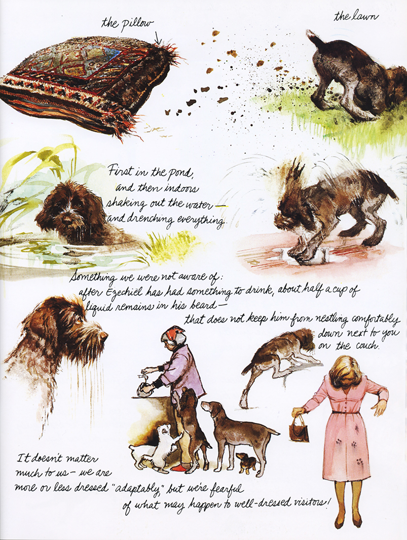 The Portraitsphere: Rien Poortvliet | Dogs Make Everything Better