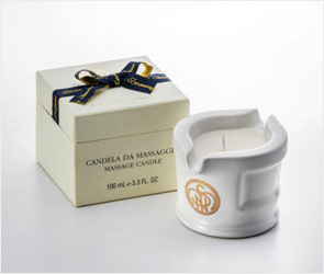 体と心をケアする自然派ボディオイル「マッサージキャンドル」は火を灯