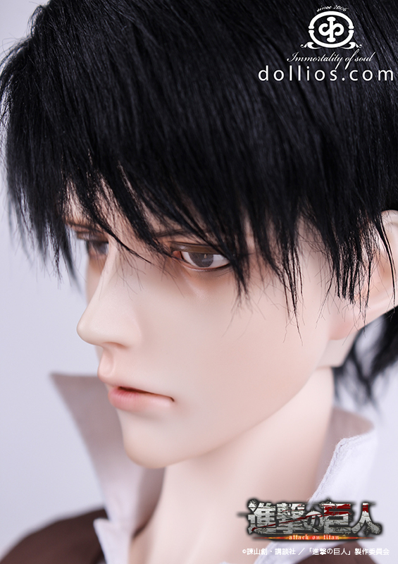 進撃の巨人」 リヴァイ兵長 キャストドール 地下街時代Ver.｜DOLK