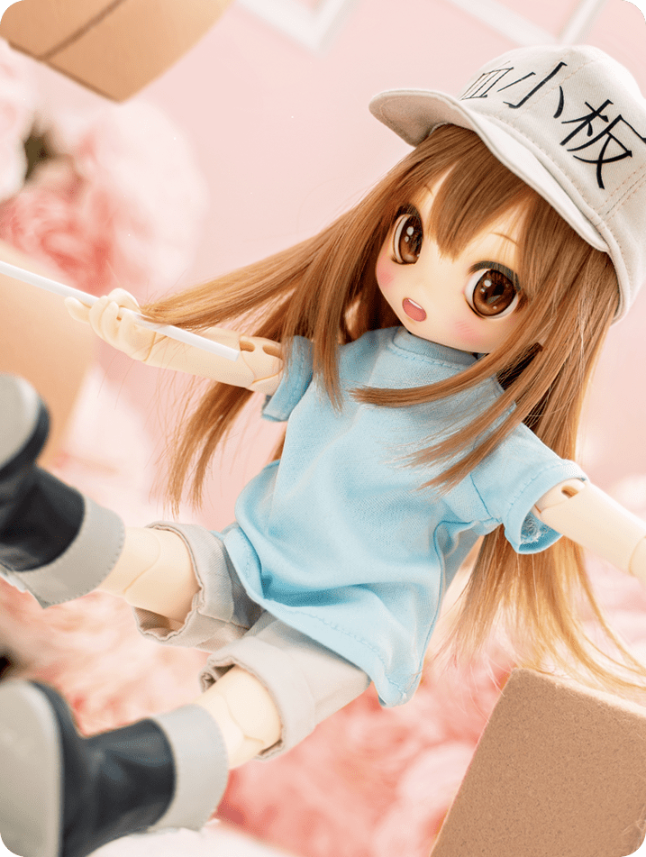 はたらく細胞」血小板キャストドール 特設ページ