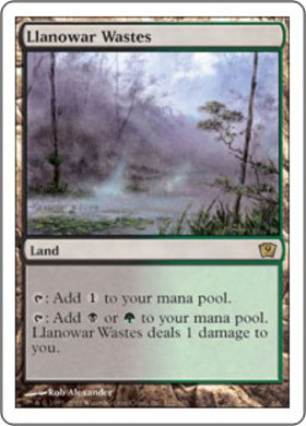 APC)Llanowar Wastes(F)/ラノワールの荒原 | (FOIL)神話レア・レア
