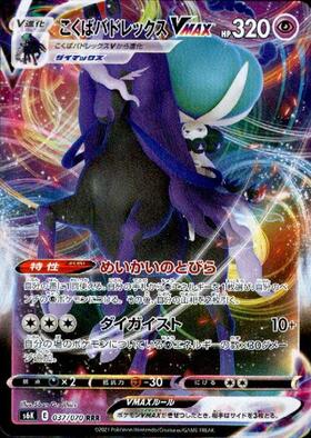 こくばバドレックスVMAX(037/070 RRR) | RRR | ドラゴンスター