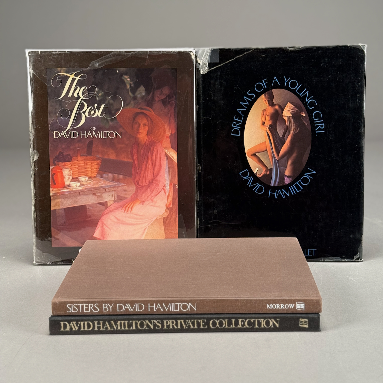LOT 099 Four Books: “Dreams of a Young Girl: David Hamilton” by