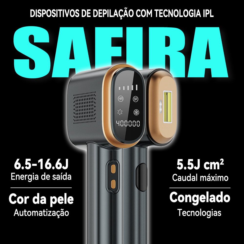 Depiladora A Laser Ice COOL IPL Hair Removal Máquina De Depilação