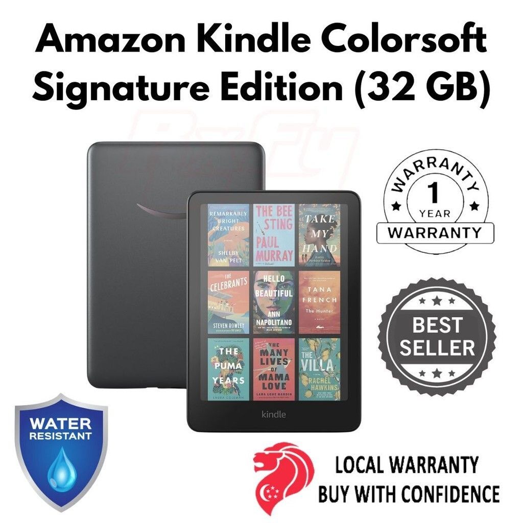 Amazon Kindle Colorsoft Signature Edition (32 GB) – With color