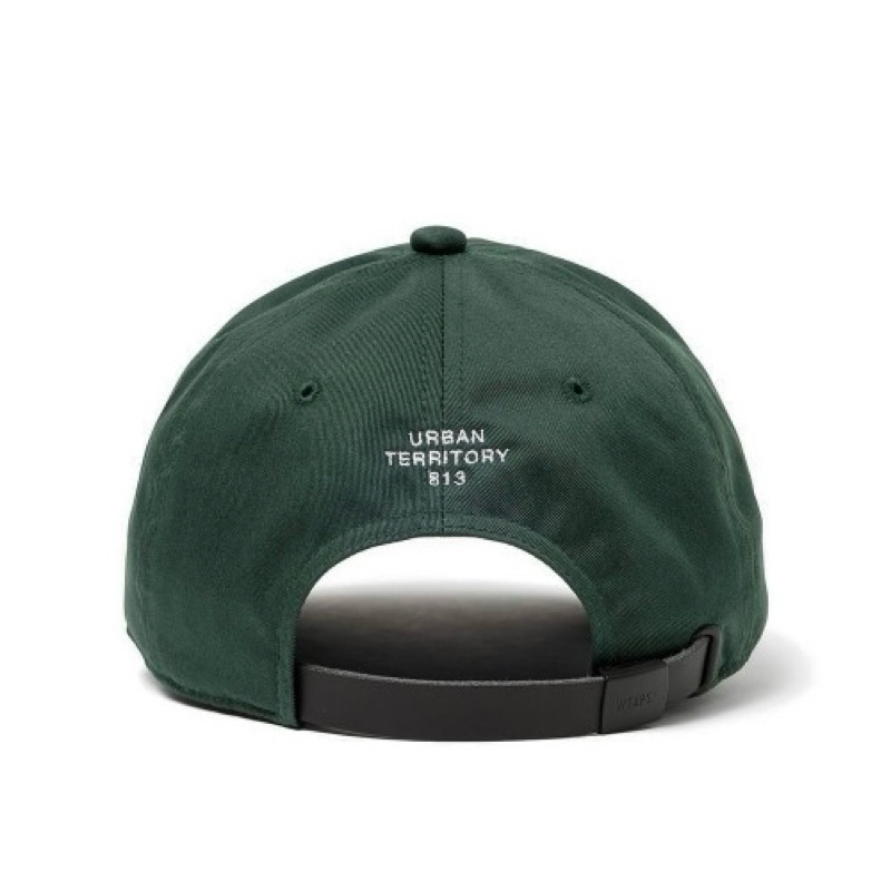 WTAPS T-6M 01 CAP CTPL TWILL WTVUA 刺繡小字六分割帽子帽黑酒紅綠楠