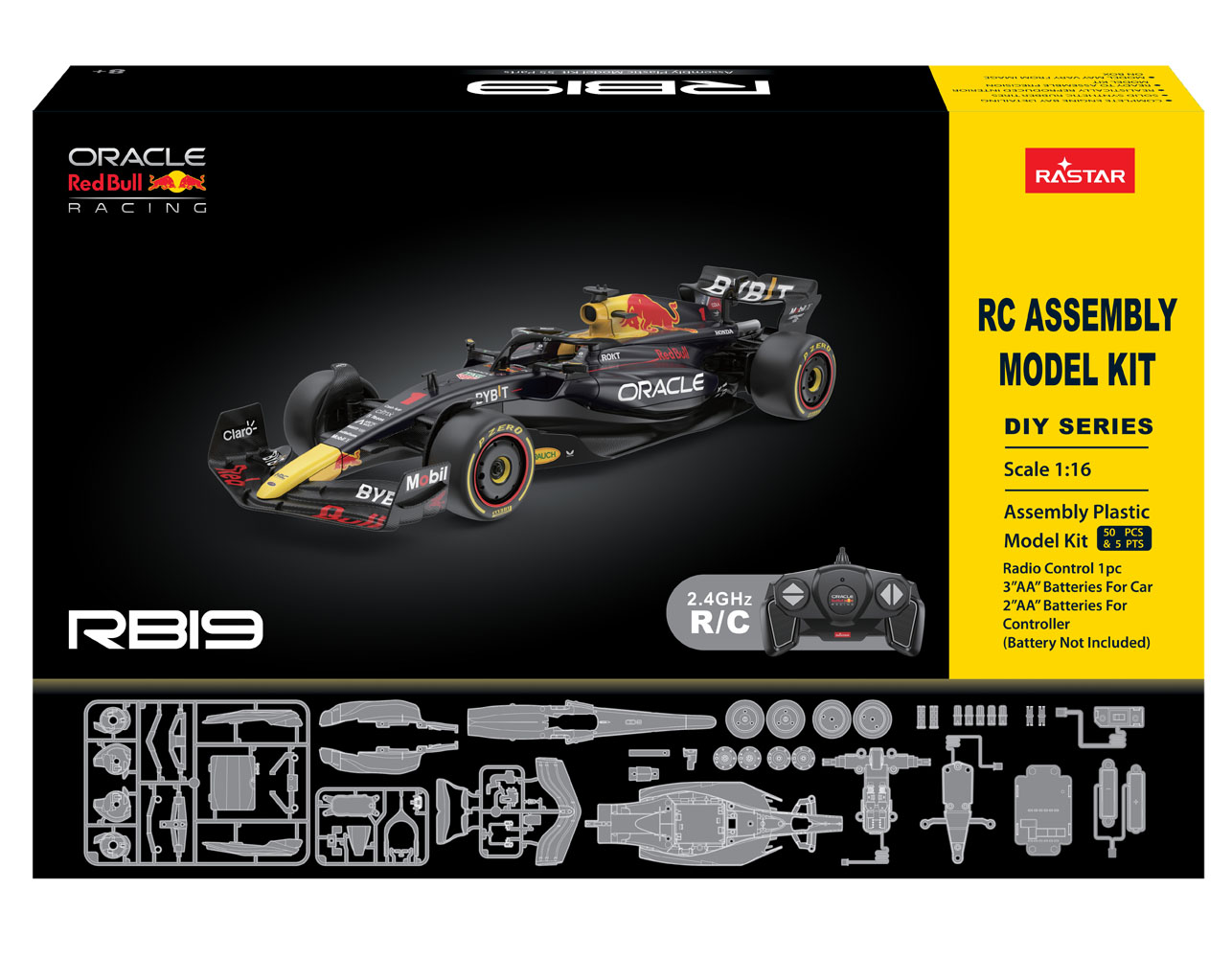 1/16 プラモデルキットR/C レッドブル F1 RB19 – 名城・伝統美