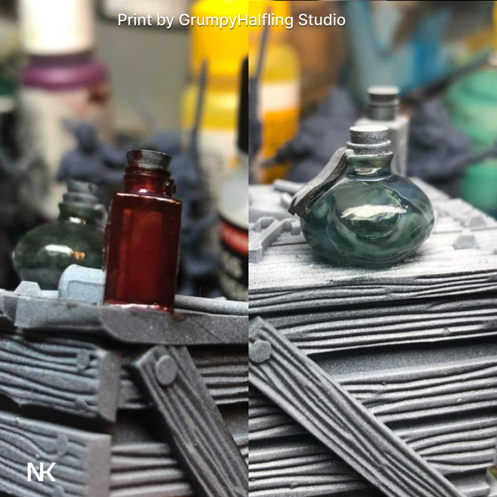 3D Printable Alvynn the Alchemist [presupported] by Nerikson