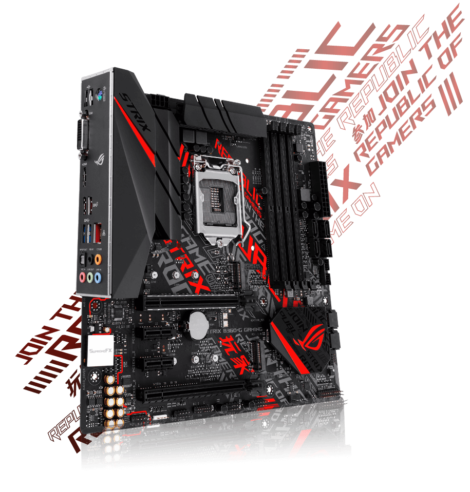 ROG STRIX B360-G GAMING | Motherboards | ROG Global