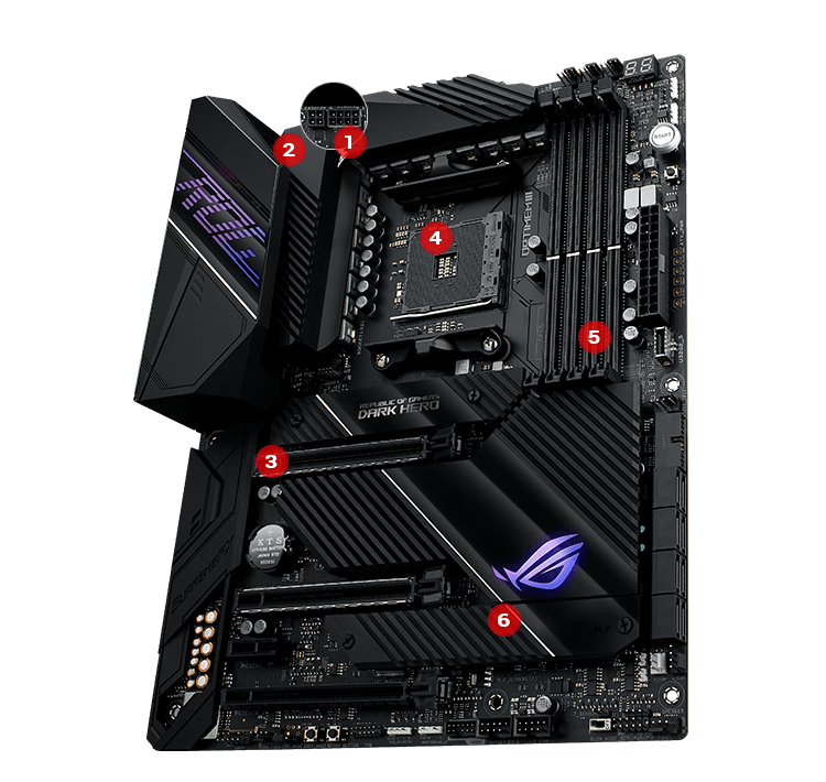 ROG Crosshair VIII Dark Hero | Motherboards | ROG United States