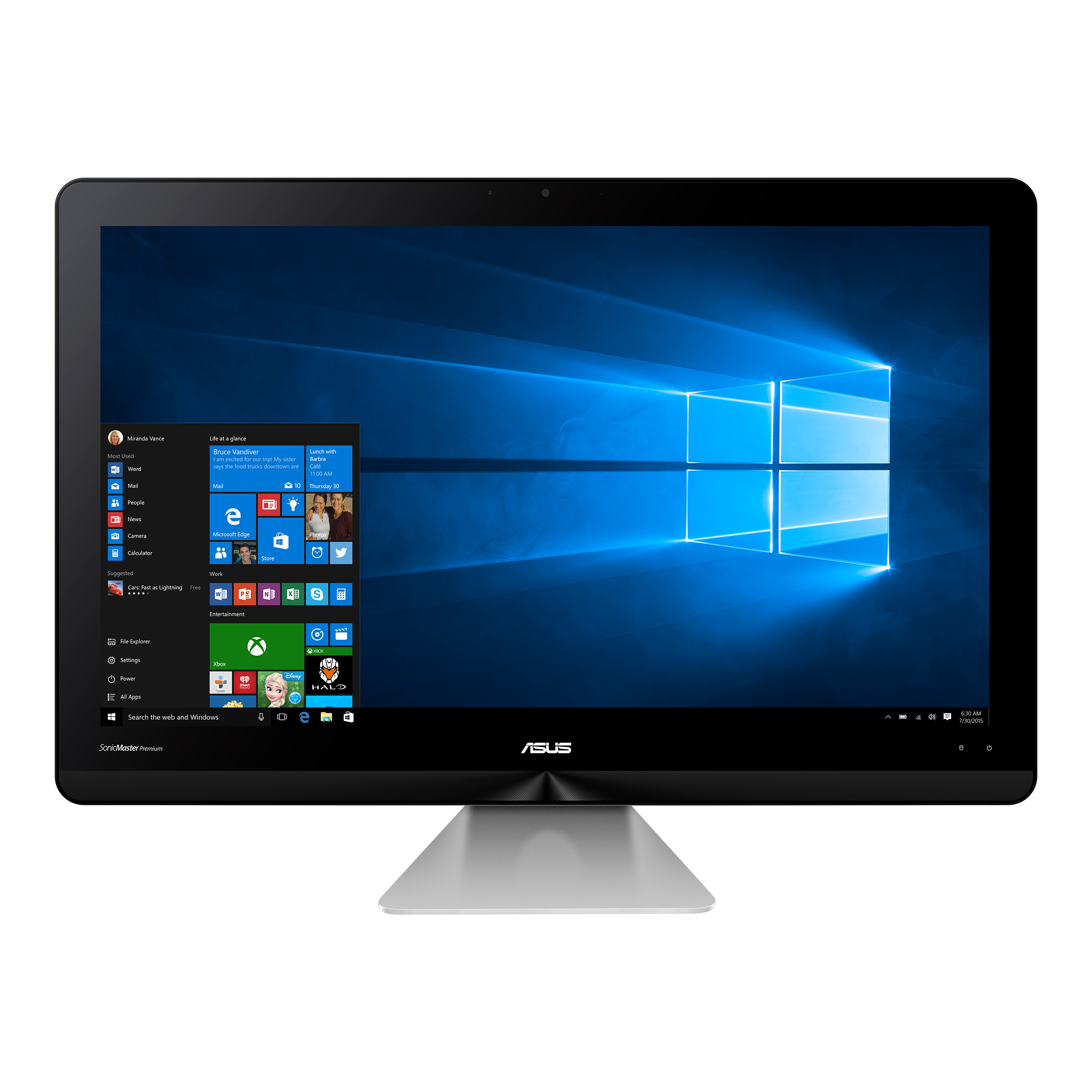 1646) ASUS 一体PC ZN220秒速起動SSD379Gb i5 8G 1646) ASUS 一体PC