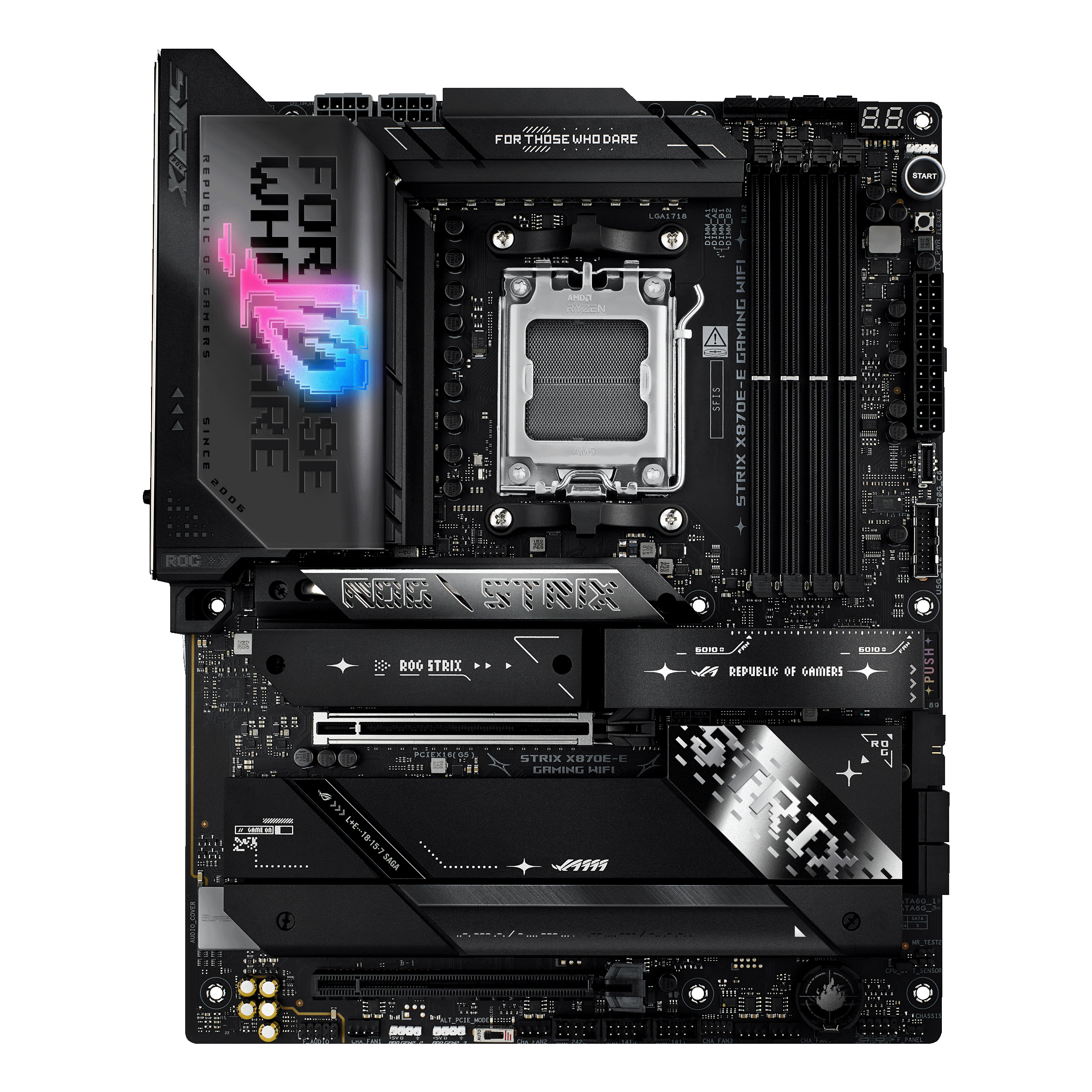ROG STRIX X870E-E GAMING WIFI | ROG Strix | Gaming Motherboards