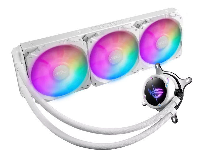 ROG STRIX LC II 360 ARGB WHITE EDITION | Enfriamiento de CPU | ROG