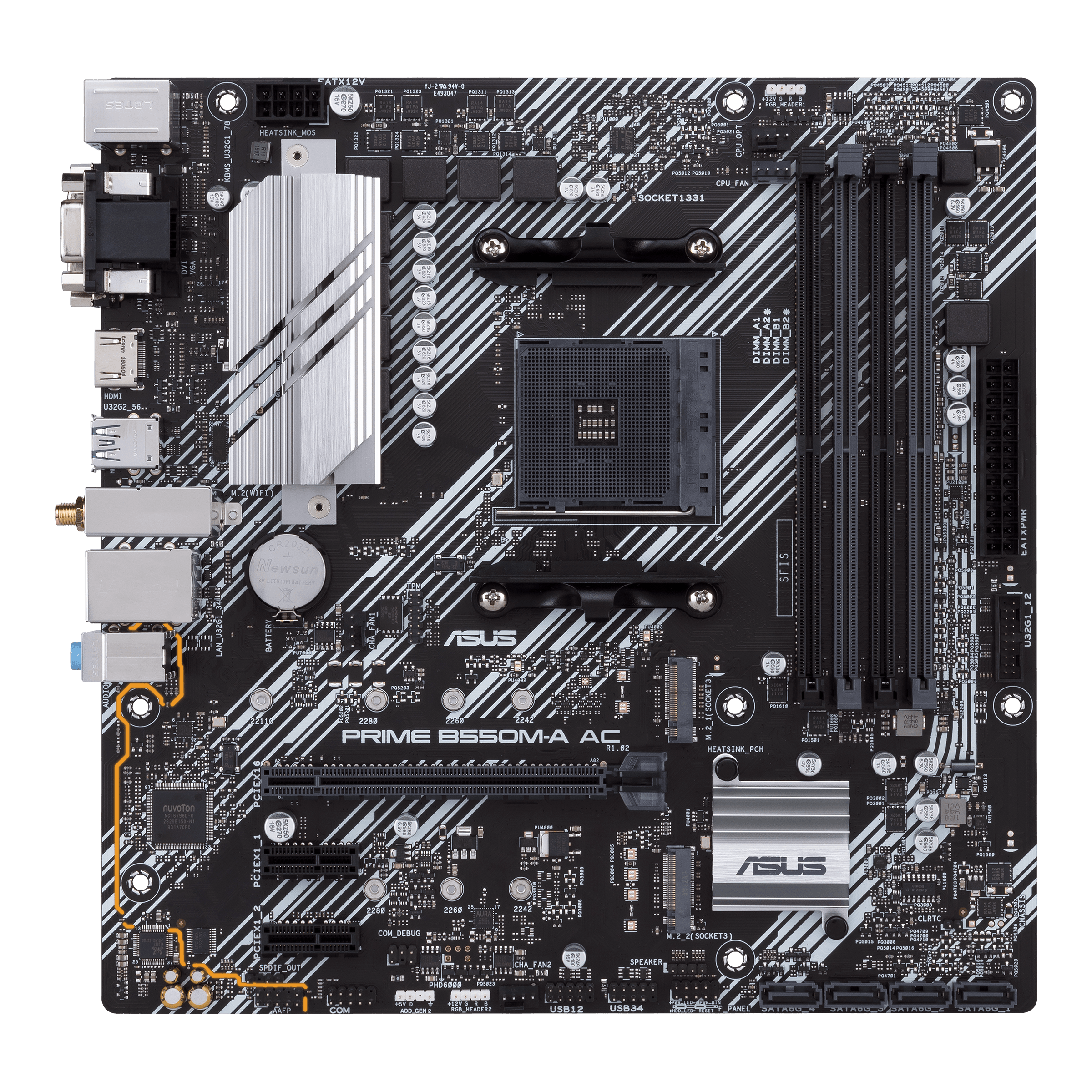 PRIME B550M-A AC｜Motherboards｜ASUS USA