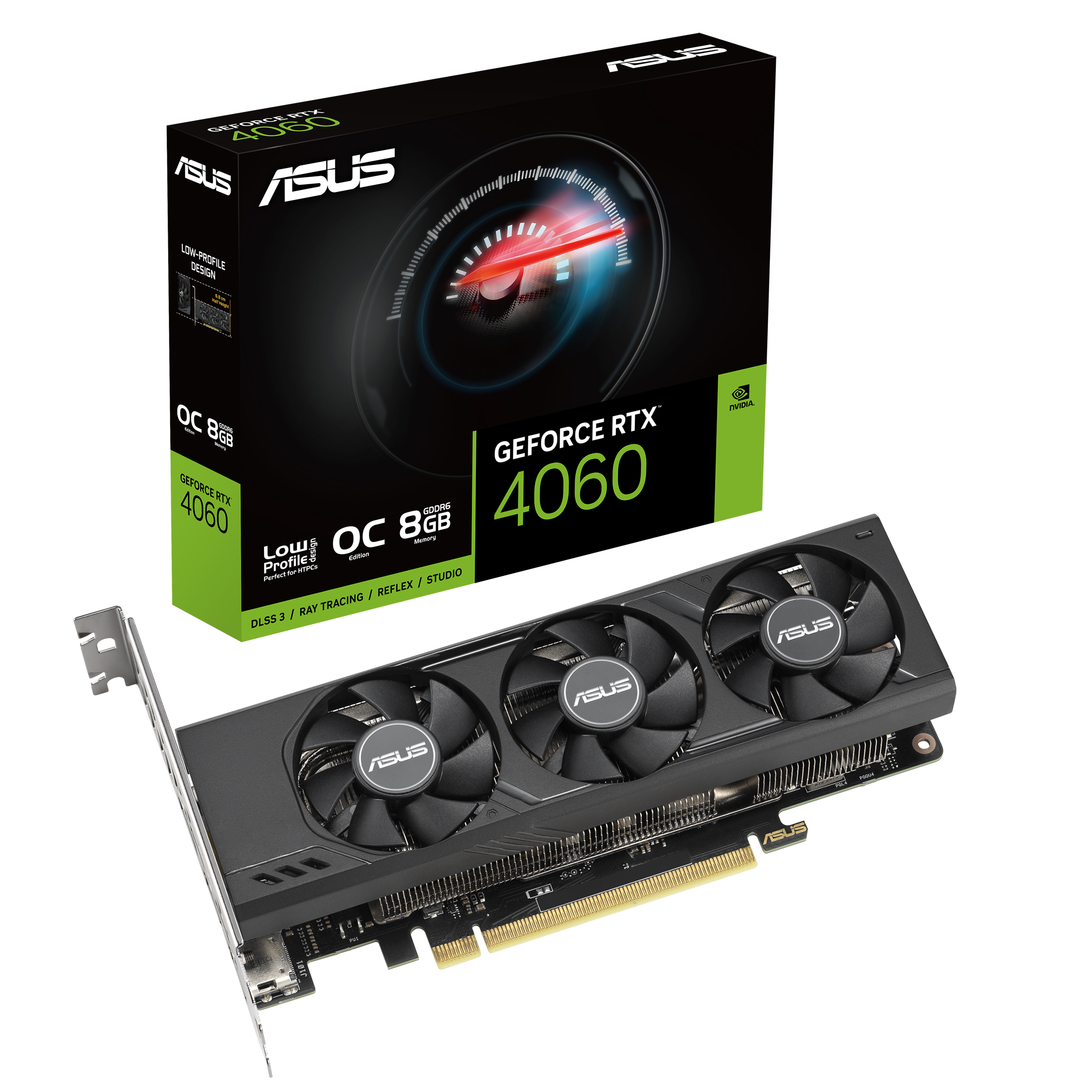 ASUS GeForce RTX™ 4060 LP BRK OC Edition 8GB GDDR6