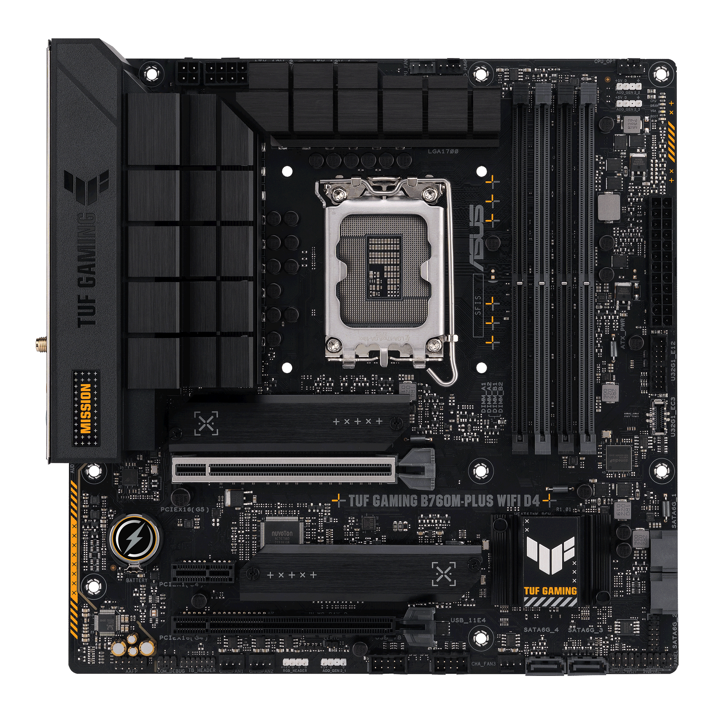 TUF GAMING B760M-PLUS WIFI D4｜Motherboards｜ASUS USA