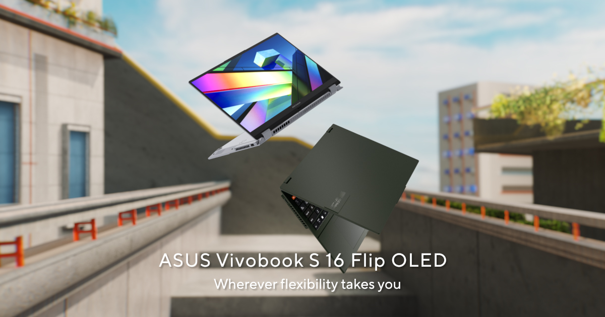 ASUS Vivobook S 16 Flip OLED (TP3604)｜Laptops For Home｜ASUS USA