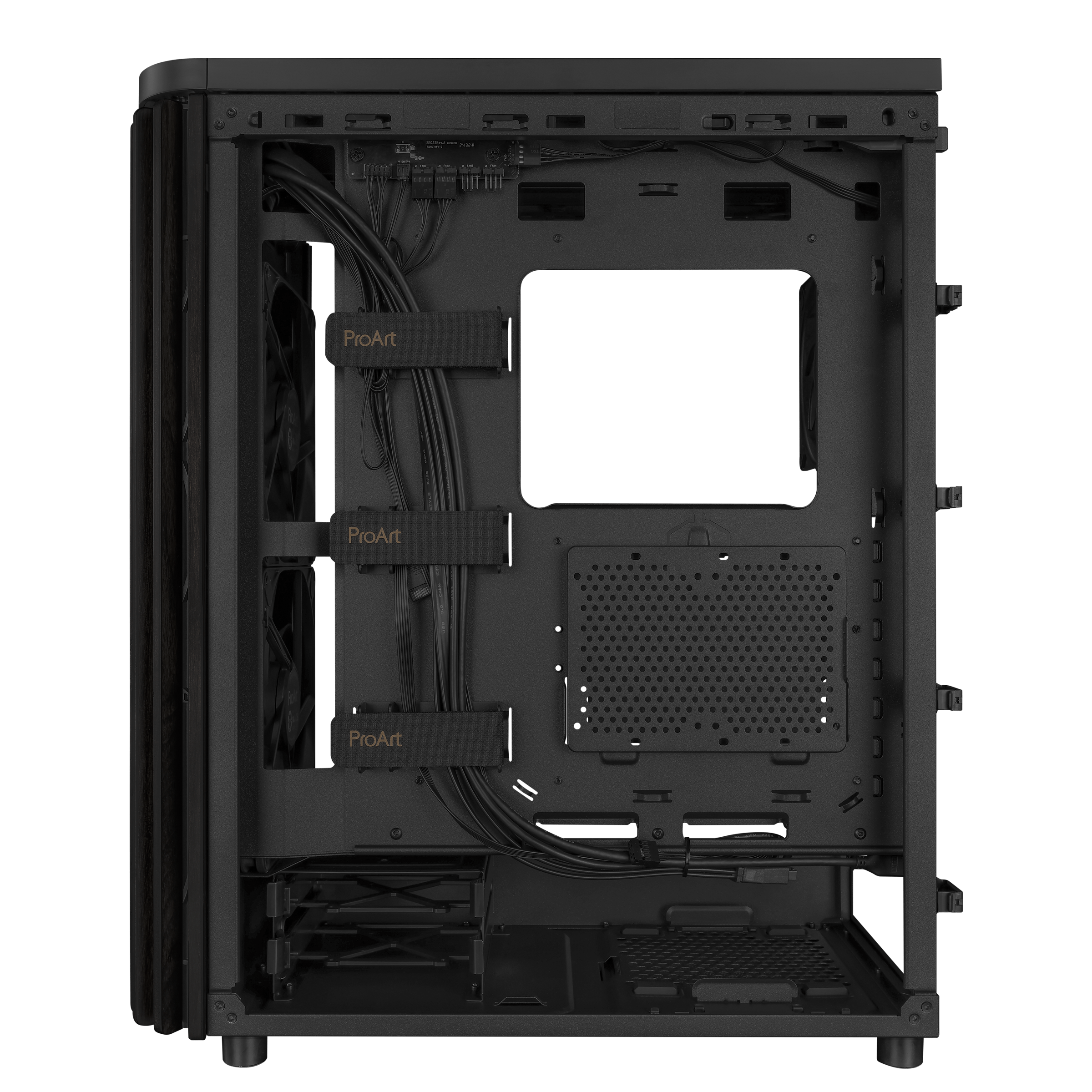 ProArt PA401 Wood Edition - Tempered Glass Panel｜Gaming Case
