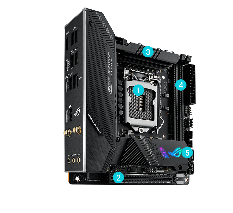 ROG STRIX Z590-I GAMING WIFI | ROG Strix | Gaming マザーボード