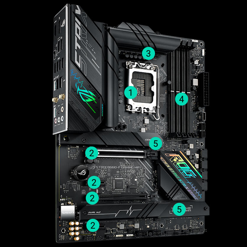 ROG Strix B660-F Gaming WiFi｜Motherboards｜ASUS JAPAN