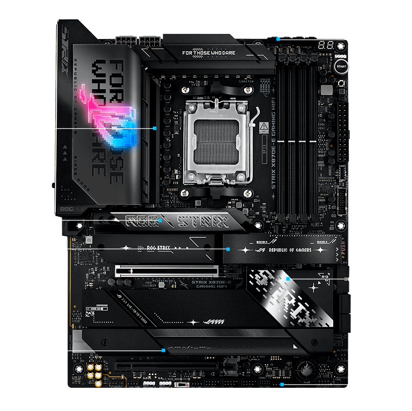 ROG STRIX X870E-E GAMING WIFI | ROG Strix | Gaming Motherboards