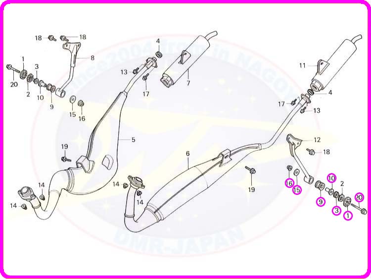 SHOPPING ｜ 三重県桑名市にあるNSR250専門のバイクショップ｜DMR-JAPAN