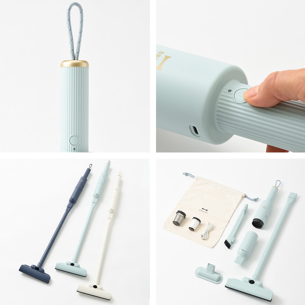 dショッピング |【正規品1年保証】ブルーノ 掃除機 コードレス 軽量