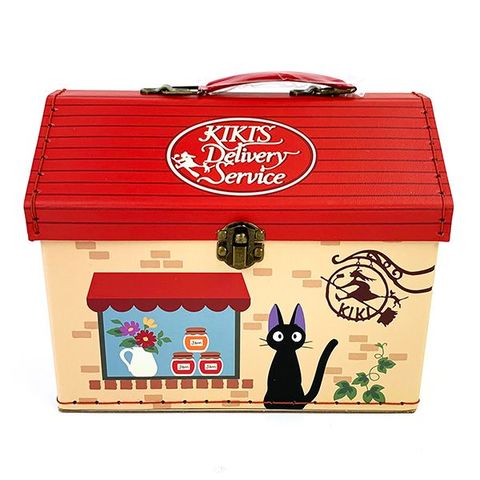 dショッピング |スタジオジブリ 魔女の宅急便 持ち手付家型箱 ジジ