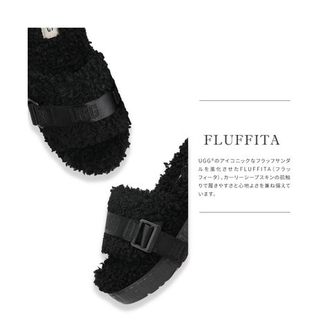 dショッピング |アグ 厚底サンダル 冬 サンダル レディース 厚底