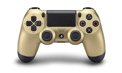 ソニー/ワイヤレスコントローラー(DUALSHOCK4) ゴールド (CUH-ZCT1J06