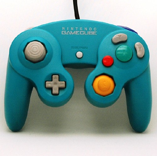 ニンテンドーゲームキューブ コントローラ エメラルドブルー【買取価格