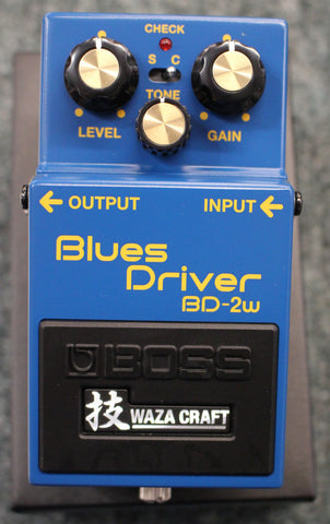 Boss BD-2W Japan Blues Driver Waza Craft Guitar Effects Pedal – Dr
