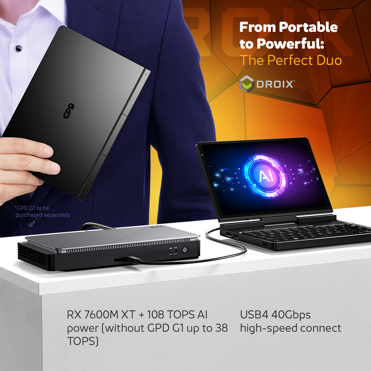 GPD Pocket 4 Mini Laptop 💻 | Ultra-Portable Power