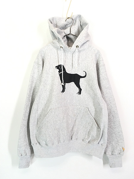古着 90s USA製 kellsport 「Black Dog」 ワンちゃん リバース タイプ