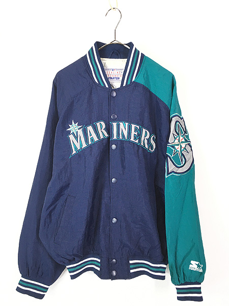 古着 90s STARTER MLB Seattle Mariners マリナーズ ナイロン