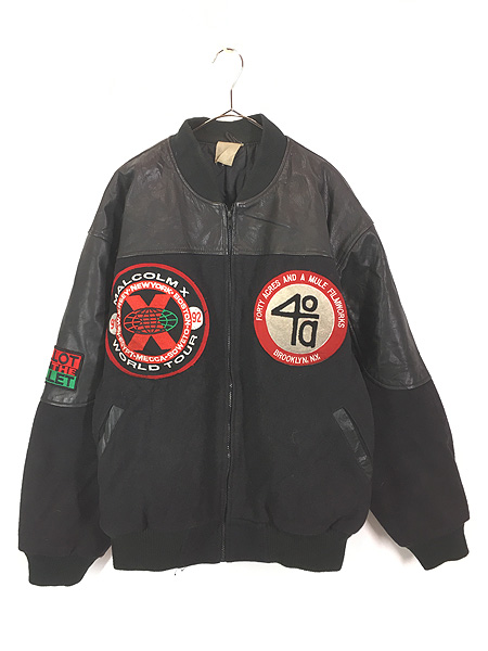 古着 90s Canada製 Spike Lee 40 Acres & a Mule Filmworks 「Malcom X