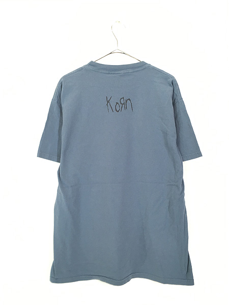 古着 90s KORN アニメ キャラクター ミクスチャー ロック バンド T