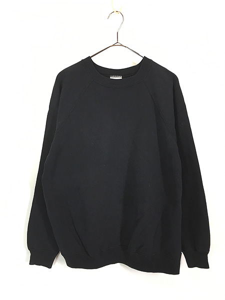 古着 90s USA製 Hanes 無地 ソリッド プレーン ラグラン スウェット