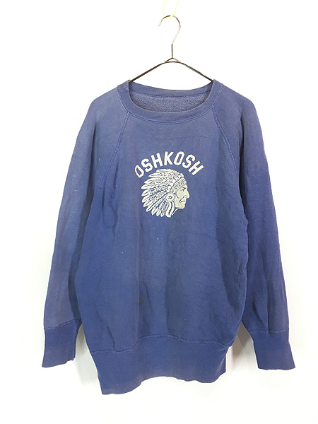 古着 60s 「OSHKOSH」 インディアン 100%コットン ビッグサイズ