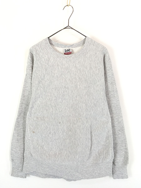 古着 90s USA製 Lee Cross Grain 無地 ソリッド リバース タイプ