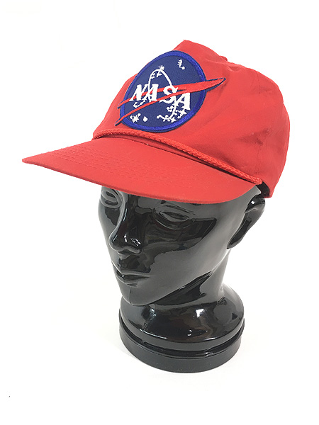 雑貨 古着 80s ARMADILLO BRAND 「NASA」 ワンポイント ロゴ ワッペン