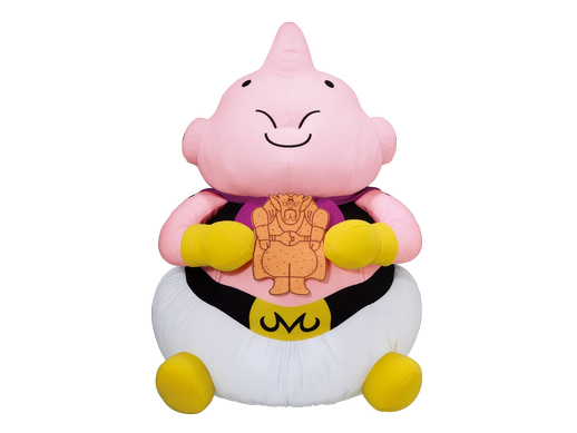 おすわりポーズが可愛らしい「めちゃでかぬいぐるみ～おすわり魔人ブウ