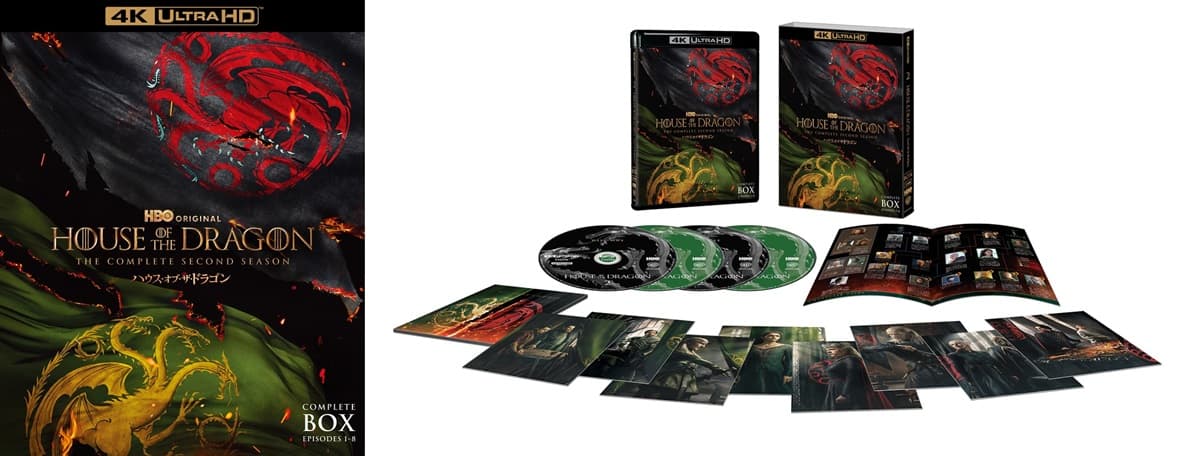約5時間の映像特典も！『ハウス・オブ・ザ・ドラゴン＜シーズン2