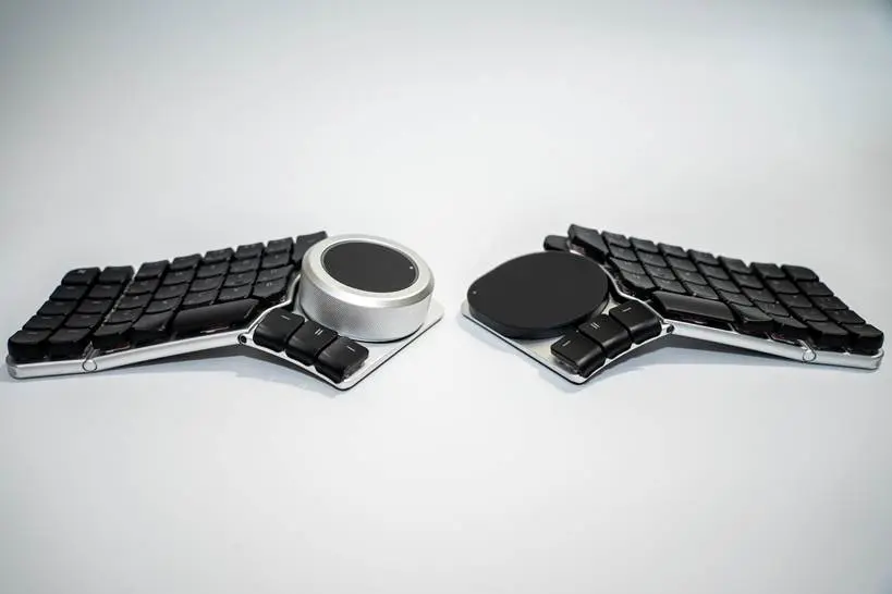 モジュール交換式の分割キーボード「Naya Create」日本語配列モデルが